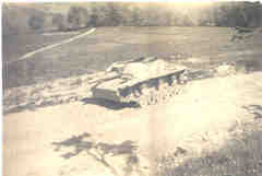 Tank u Pašovic - 1945